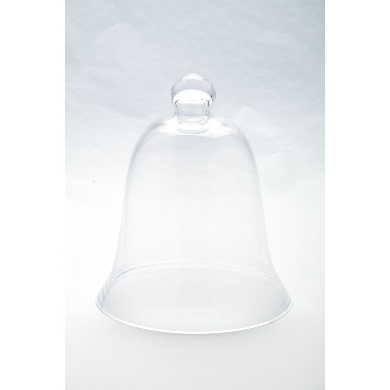 CC Home Furnishings 12&#x22; Clear Hand Blown Decorative Glass Bell Jar